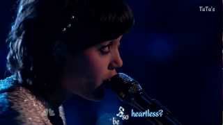 Heartless - Dia Frampton (The voice HD performance) - Karaoke Effect.mkv