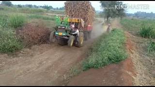 note - don't try at home or anywhere. license Driver 
 Mahindra Tractor Amazing Driving...sugar Load