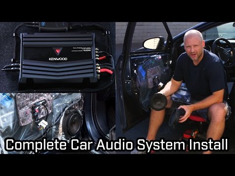 Full Car Audio System Installation - Speakers, Subwoofer and Amplifier - UCFsel5Wa76ucyypAmCNyIRw