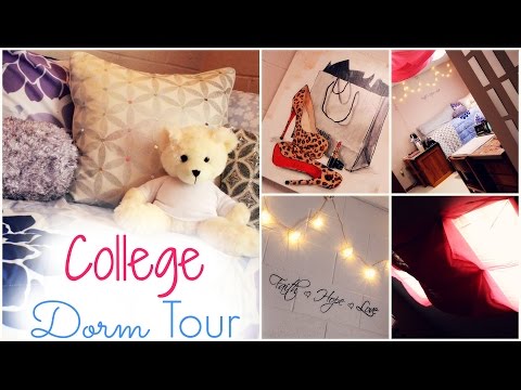 College Dorm Tour 2014 | JuicyJas - UCqTR5f7YkGro3cPv23SqcqQ