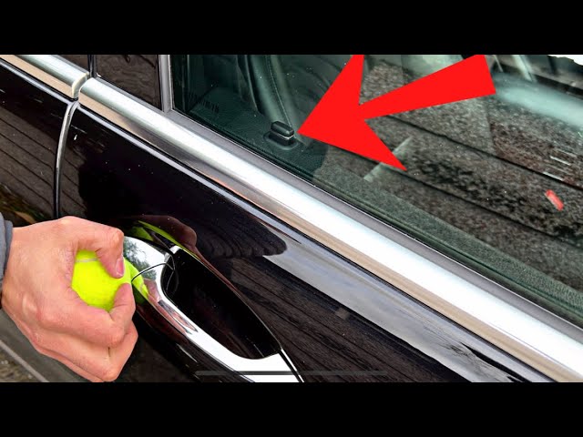 How to Pop a Lock With a Tennis Ball