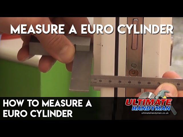 How to Measure the Size of a Door Lock