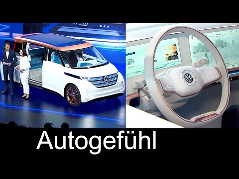 New VW Volkswagen BUDD-e electric Transporter/Multivan/Bus concept Exterior/Interior premiere CES - UCG0__4AhnoCWRH7TPO0PQyg