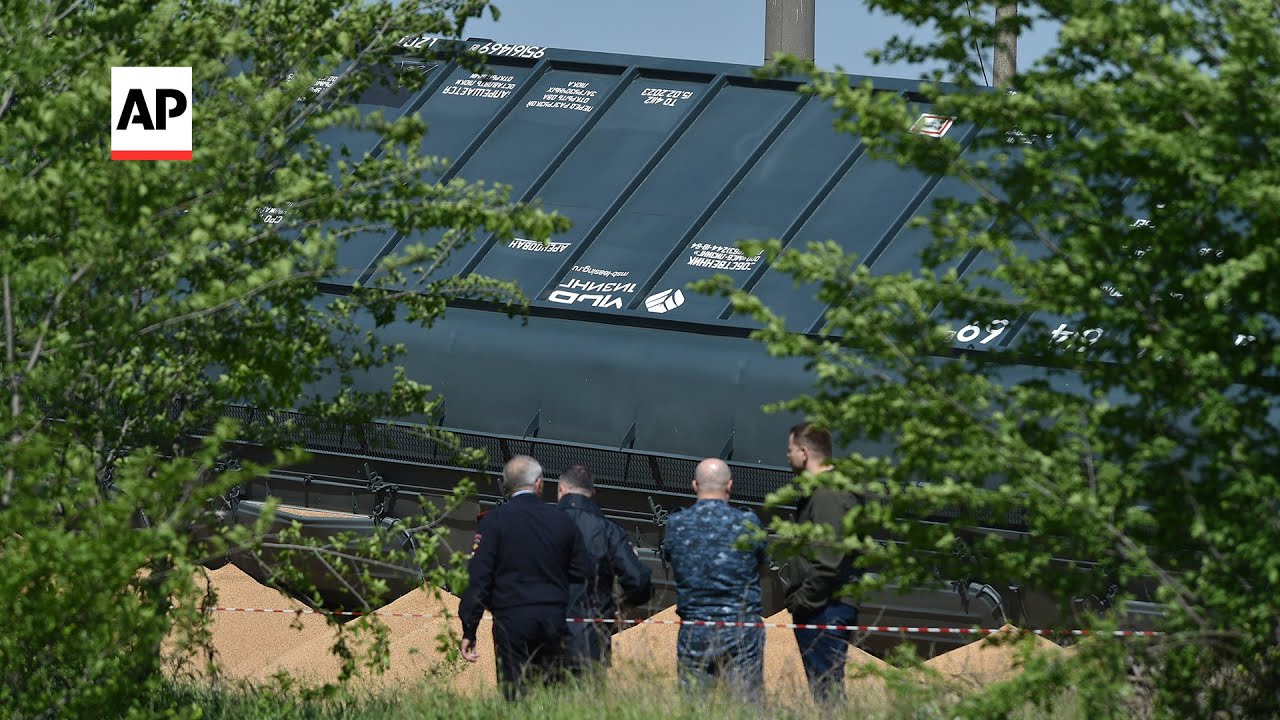 Train in Crimea derails due to reported explosion
