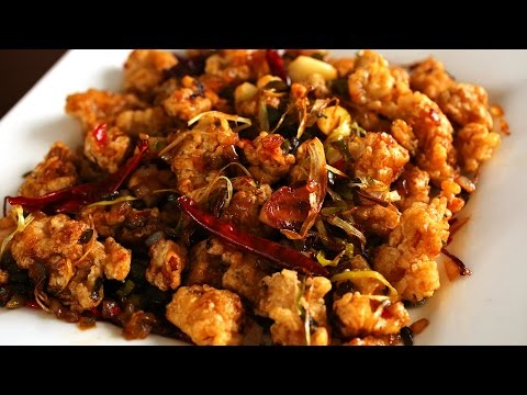 Spicy garlic fried chicken (Kkanpunggi: 깐풍기) - UC8gFadPgK2r1ndqLI04Xvvw