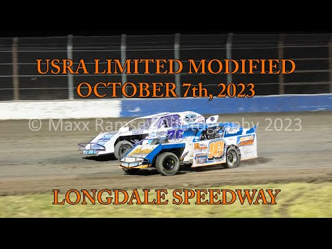 Longdale Speedway USRA Limited Modified 10/07/2023 #18 Kyle Wiens - dirt track racing video image