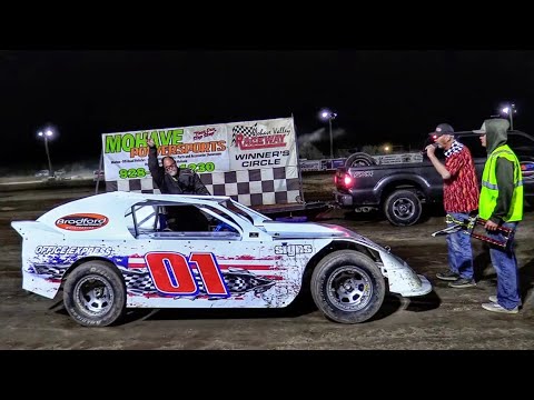 Mini Sports Main At Mohave Valley Raceway October 29th 2022 - dirt track racing video image
