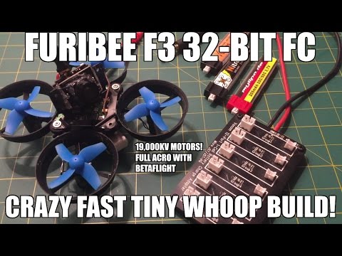 FuriBee F3 32-bit Brushed Flight Controller // FAST "Tiny Whoop" build! - UCgHleLZ9DJ-7qijbA21oIGA