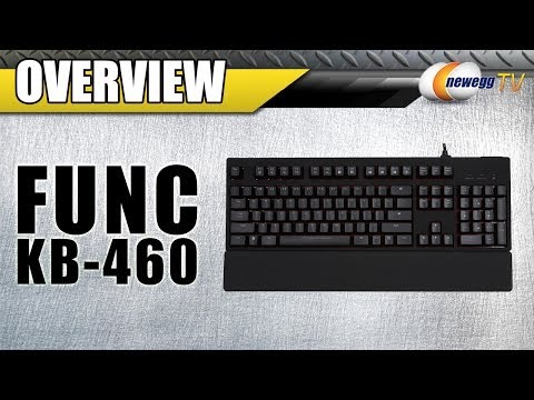 Func KB-460 Black Wired Keyboard & Surface 1030 L Gaming Mouse Pad Overview - Newegg TV - UCJ1rSlahM7TYWGxEscL0g7Q