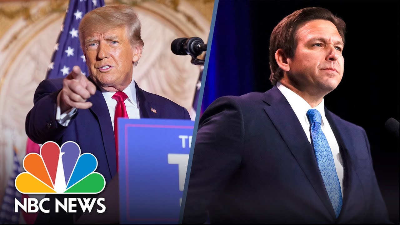 Trump hits campaign trial as DeSantis announcement possibly looms