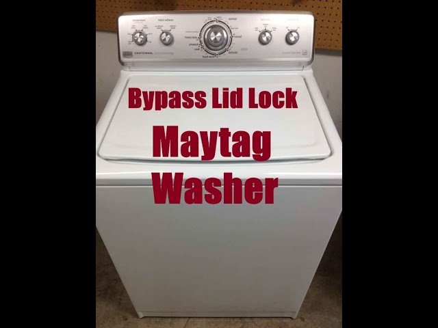 How to Bypass the Door Lock on a Maytag Washer