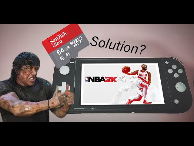 How Much Space Does NBA 2K21 Take Up on Switch?