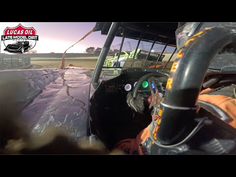 Lucas Oil Late Model Dirt Series | #40B - Kyle Bronson - B-Main | Eldora Speedway - dirt track racing video image