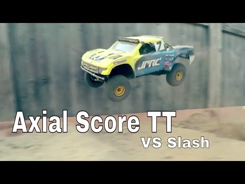 Axial Yeti Score Whips Traxxas Slash On Track - UCerbnOYwiVAIz8hmhHkxQ8A