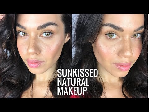 Sunkissed Natural Makeup with Faux Freckles | No-Makeup Makeup for Summer - UCaZZh0mI6NoGTlmeI6dbP7Q