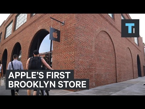 Apple's first Brooklyn store - UCVLZmDKeT-mV4H3ToYXIFYg