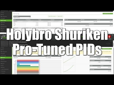 Holybro Shuriken 180 - Pro Tuned PIDs - UCX3eufnI7A2I7IkKHZn8KSQ