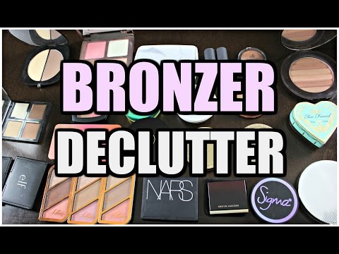 BRONZER DECLUTTER | 2017 - UC8C7sbw7tHN2gD6fE9Cj9rw