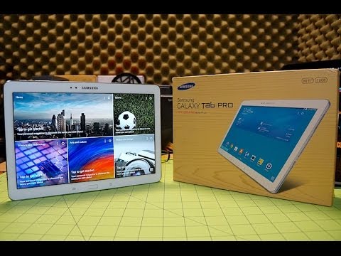 Samsung Galaxy Tab Pro 10.1: Unboxing and Hardware Tour - UCO_vmeInQm5Z6dEZ6R5Kk0A