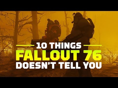 10 Things That Fallout 76 Doesn't Tell You - UCKy1dAqELo0zrOtPkf0eTMw