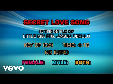 Little Mix - Secret Love Song (Karaoke Smash Hits Vol. 1) - UCQHthJbbEt6osR39NsST13g