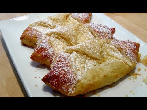 How to make Cheese Danish - Recipe by Laura Vitale - Laura in the Kitchen Episode 71 - UCNbngWUqL2eqRw12yAwcICg