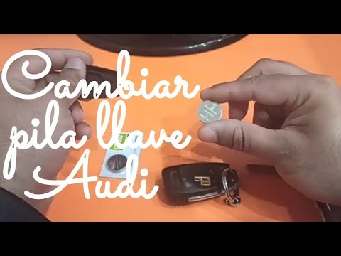 Sostituzione Batteria Chiave Su Auto Audi Audi A B