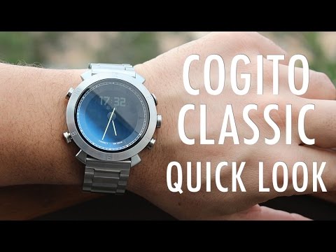 Cogito Classic quick look: More than a watch, less than a smartwatch - UCO_vmeInQm5Z6dEZ6R5Kk0A