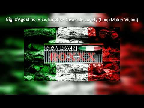 Gigi D'Agostino, Vize, Emotik - Never Be Lonely (Loop Maker Vision) - 2021