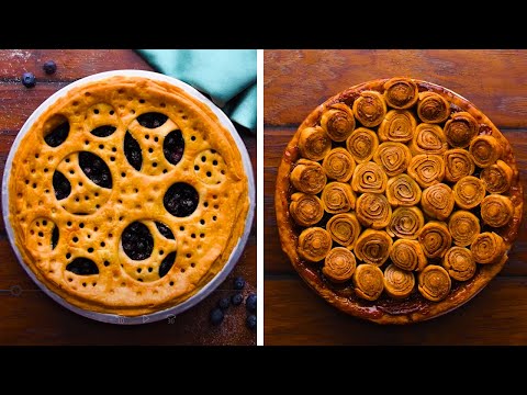 How to Decorate Pies! | Baking Recipes and Ideas by So Yummy