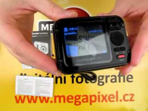 Videorecenze Kodak EasyShare Sport C123 červený