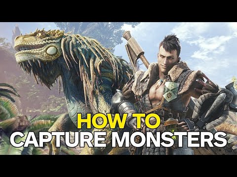 Monster Hunter World - How to Capture a Monster - UCKy1dAqELo0zrOtPkf0eTMw