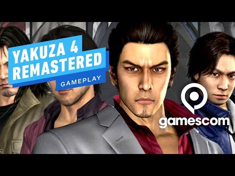 5 Minutes of Yakuza 4 Remastered Gameplay - Gamescom 2019 - UCKy1dAqELo0zrOtPkf0eTMw