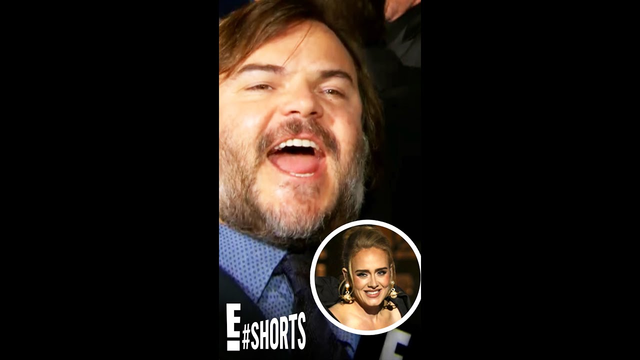 Does Jack Black CRY When Listening to Adele? #shorts