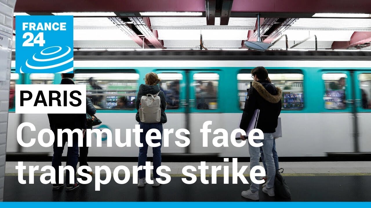 Paris commuters face transport delays as striking workers seek pay boost • FRANCE 24 English