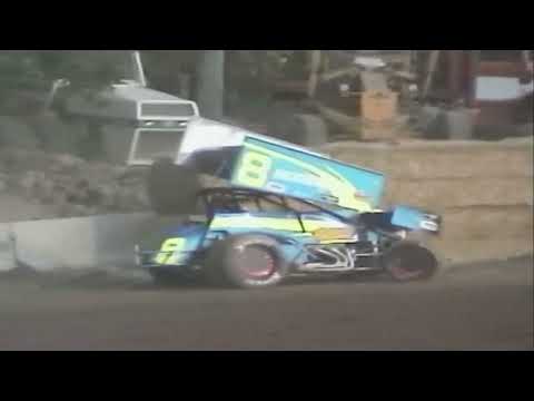 8 26 2003 World of Outlaws Cottage Grove Speedway - dirt track racing video image