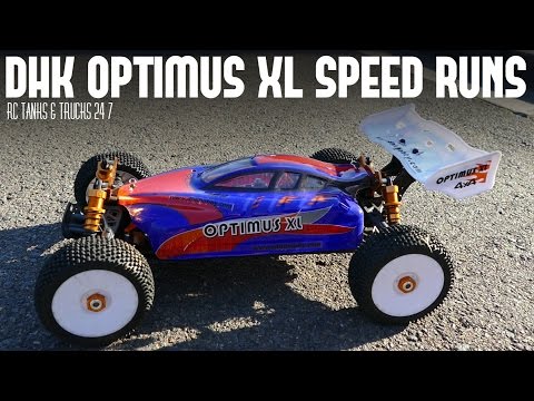 DHK OPTIMUS XL 1/8 Buggy Speed Runs On 4S - UC1JRbSw-V1TgKF6JPovFfpA