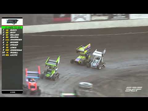 3.9 Outlaw Nationals at Port City Raceway | NOW600 Jr Sprint Highlights - dirt track racing video image