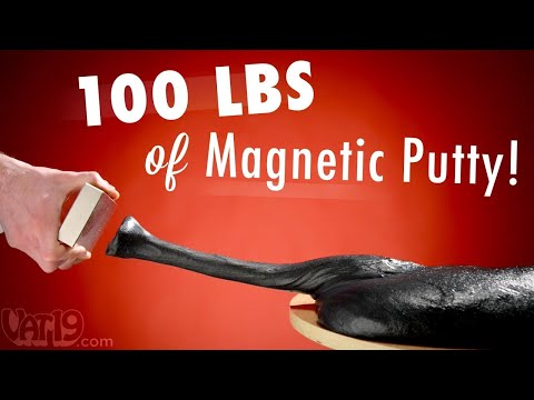 Burning Questions: 100 lbs (45 kg) of Magnetic Thinking Putty - UCDRbNGFusqlXX4a5vwi9ouQ