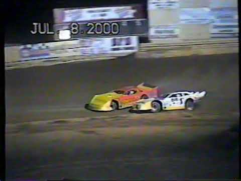 Hidden Valley Speedway July 8th, 2000 Late Model Feature - dirt track racing video image