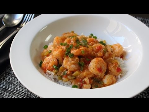 Shrimp Etouffee Recipe - Spicy Creole/Cajun Shrimp Sauce on Rice - Frozen Shrimp Tips - UCRIZtPl9nb9RiXc9btSTQNw