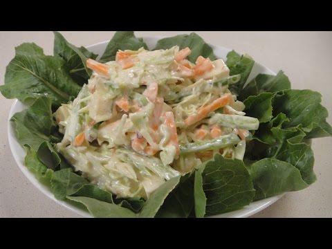 Bavarian Salad | Sanjeev Kapoor Khazana - UCmoX4QULJ9MB00xW4coMiOw