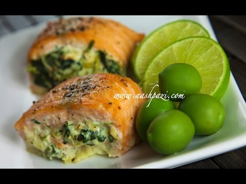 Salmon Roll Recipe - UCZXjjS1THo5eei9P_Y2iyKA