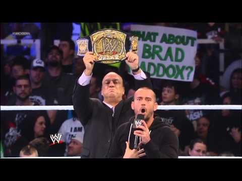 CM Punk and The Rock respond to The Shield's attack on The Great One: SmackDown, Jan. 25, 2013: - UCJ5v_MCY6GNUBTO8-D3XoAg