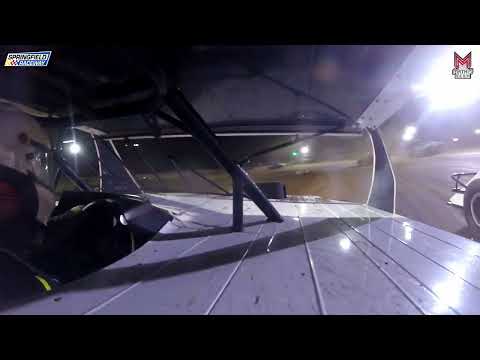 #00M Matt Brookshire - B-Mod - 8-9-2025 Springfield Raceway - In Car Camera - dirt track racing video image