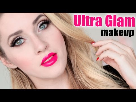 Party makeup tutorial for blue/grey/green eyes ★ Silver cut crease holiday glam look - UCeRF3k69cJnxB87lwk9KbrA