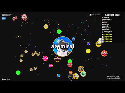 [Agar.io] 132 Mass Facebook Bots Testing [2019]