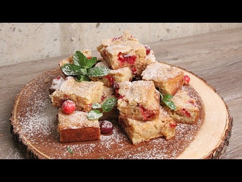 Cranberry White Chocolate Blondies | Episode 1120 - UCNbngWUqL2eqRw12yAwcICg