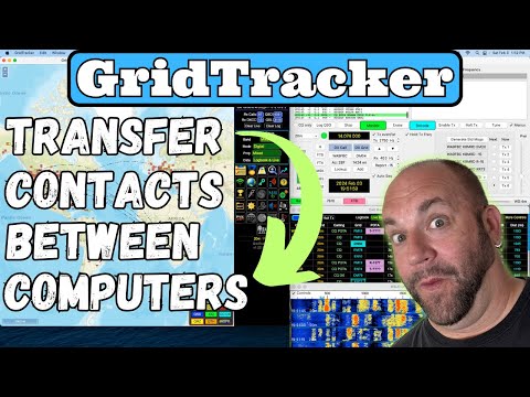 Transferring FT8 GridTracker Contacts Between Computers