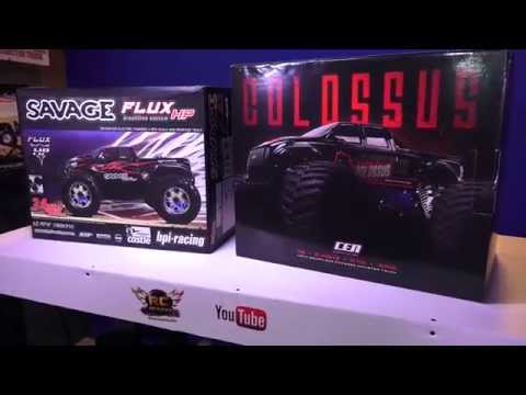 RC ADVENTURES - HPi Savage Flux HP vs. CEN Colossus GST-E 1/8 Scale Electric 4x4 Monster Trucks - UCxcjVHL-2o3D6Q9esu05a1Q